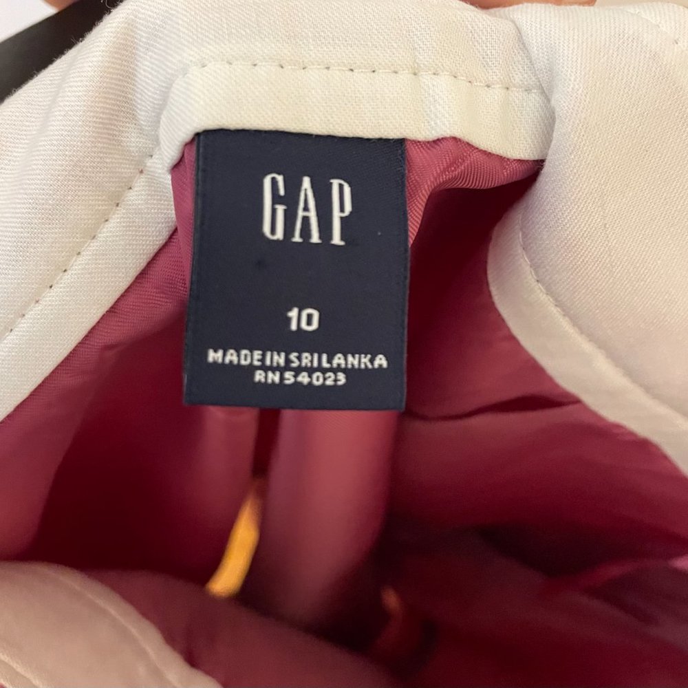 GAP Pink Wool Flare skirt - Size 10 - Picture 5 of 5